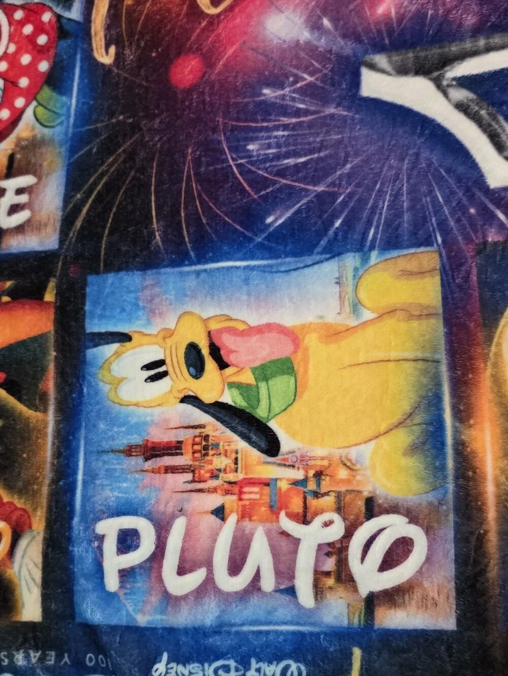 Disney 100 Years of Wonder Multicolor Throw Blanket